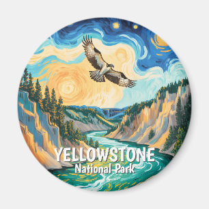 Íman Parque Nacional de Yellowstone Águia-pescadora de 