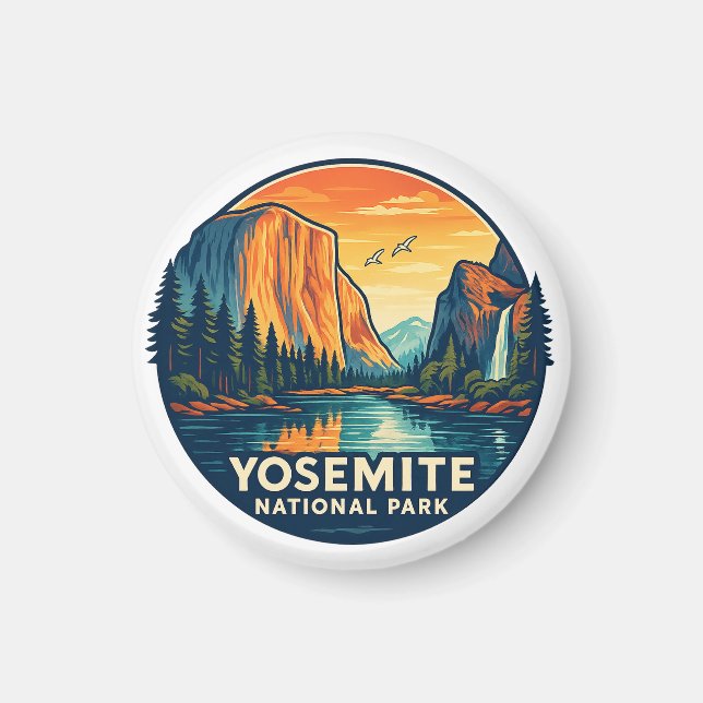 Íman Parque Nacional de Yosemite (Frente)