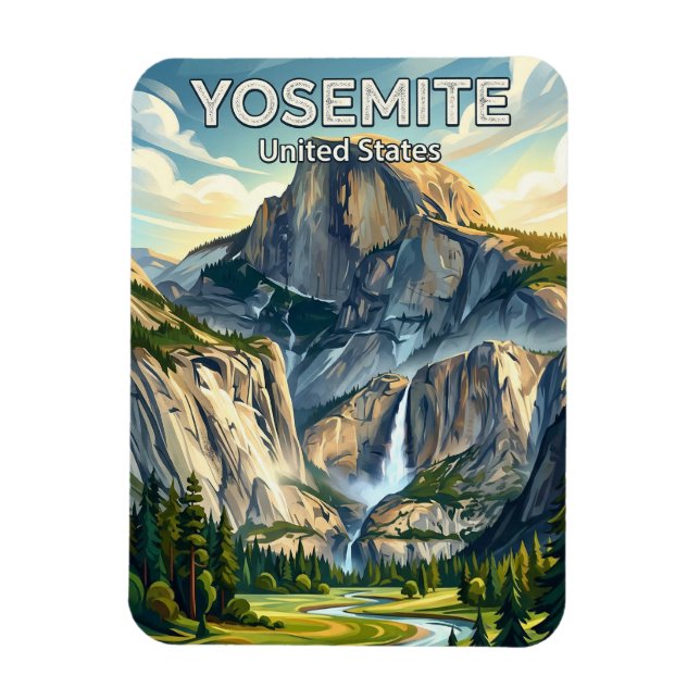 Íman Parque Nacional de Yosemite Califórnia (Vertical)