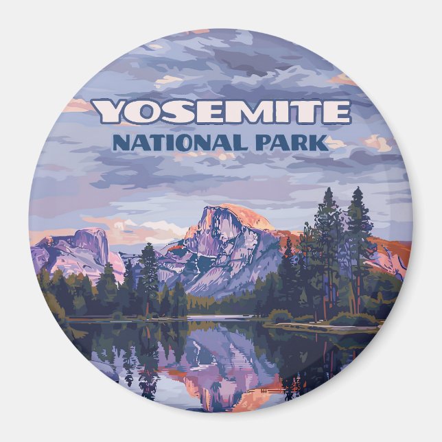 Íman Parque Nacional de Yosemite, Metade Dome, Califórn (Frente)