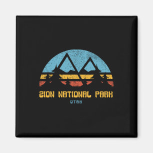 Íman Parque Nacional de Zion Utah Presente Retro Vintag