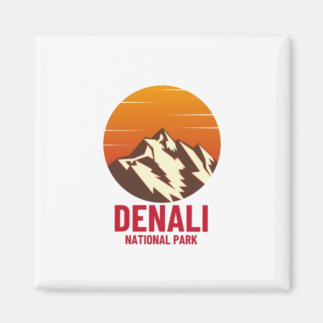 ÍMAN PARQUE NACIONAL DENALI (Frente)