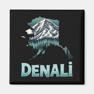 Íman Parque Nacional Denali, Alasca, Selvagem de Montan