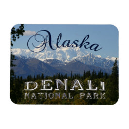 Íman Parque Nacional do Alasca Denali Monte McKinley Ma