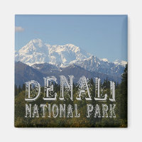 Parque Nacional do Alasca Denali Monte McKinley Ma