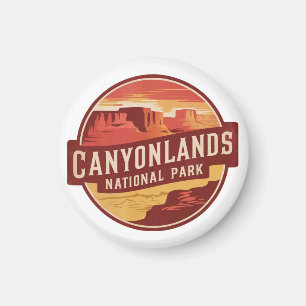 Íman Parque Nacional do Deserto Dramático de Canyonland