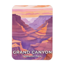 Parque Nacional do Grand Canyon Arte de Viagem em