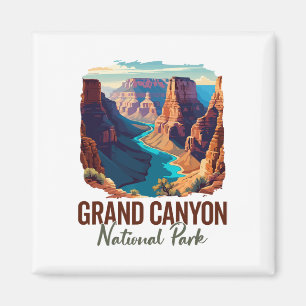 Íman Parque Nacional do Grand Canyon Caminhada Lembranç