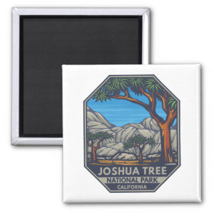 Íman Parque Nacional do Joshua Tree - Emblem