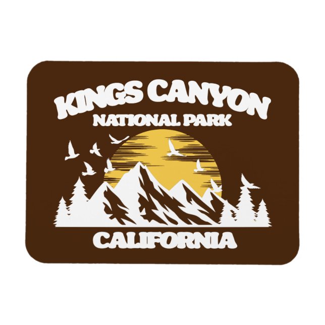 Íman Parque Nacional do Kings Canyon (Horizontal)