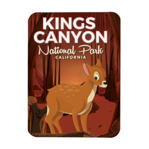 Íman Parque Nacional do Kings Canyon na Califórnia