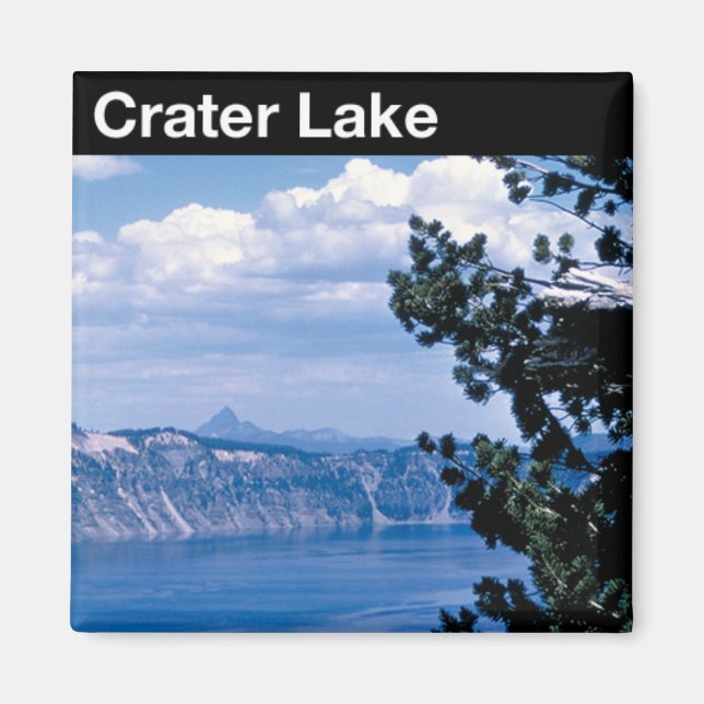 Íman Parque Nacional do Lago Crater (Frente)