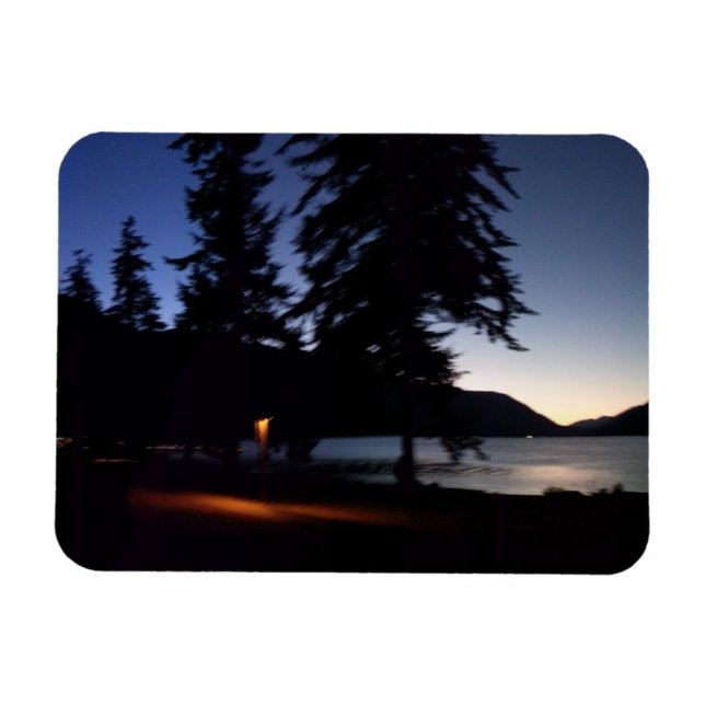 Íman Parque Nacional do Lago Crescent (Horizontal)