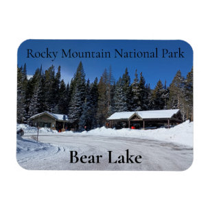Íman Parque Nacional do Lago Rocky Mountain, Snowy Bear