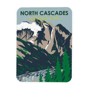 Íman Parque Nacional do Monte Triumph Triumph em Cascad