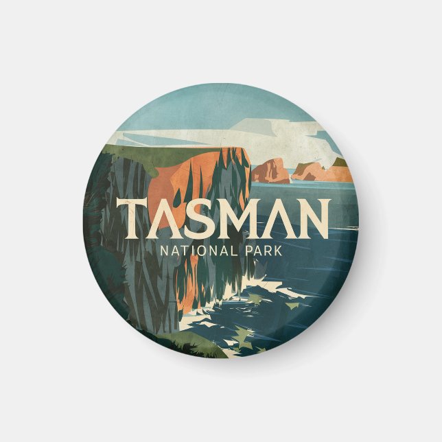 Íman Parque Nacional do Retro Tasman (Frente)