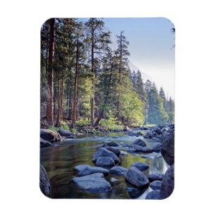 Íman Parque nacional do rio   Yosemite de Merced no