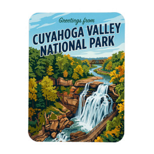 Íman Parque Nacional do Vale de Cuyahoga EUA