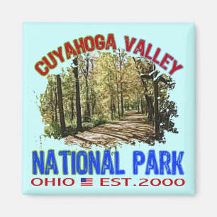 Íman Parque nacional do vale de Cuyahoga, Ohio