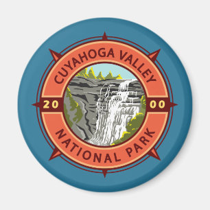 Íman Parque Nacional do Vale do Cuyahoga - Emblem de Co