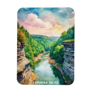 Íman Parque Nacional do Vale do Cuyahoga - Pintura em A