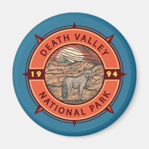 Íman Parque Nacional do Vale do Morte - Coyote Compass 