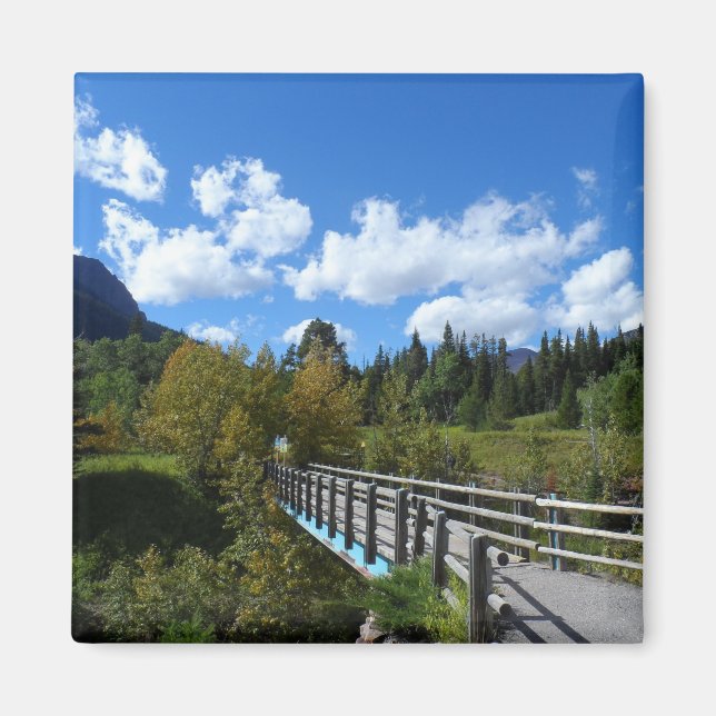 Íman Parque Nacional dos Lagos Waterton (Frente)