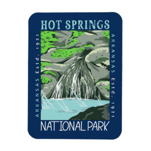 Íman Parque Nacional dos Primaveras Quentes, Arkansas, 