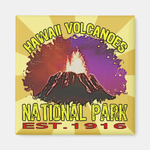 Íman Parque nacional dos vulcões de Havaí