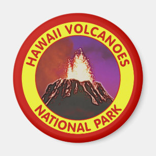 Íman Parque nacional dos vulcões de Havaí