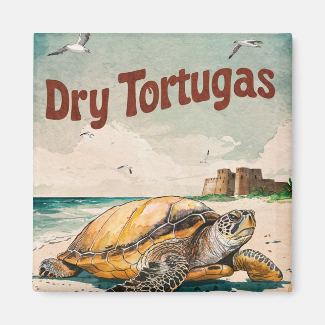 Íman Parque Nacional Dry Tortugas, Flórida (Frente)