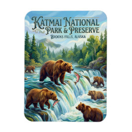 Íman Parque Nacional e Reserva Katmai EUA