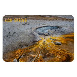 Íman Parque Nacional Ear Primavera Yellowstone
