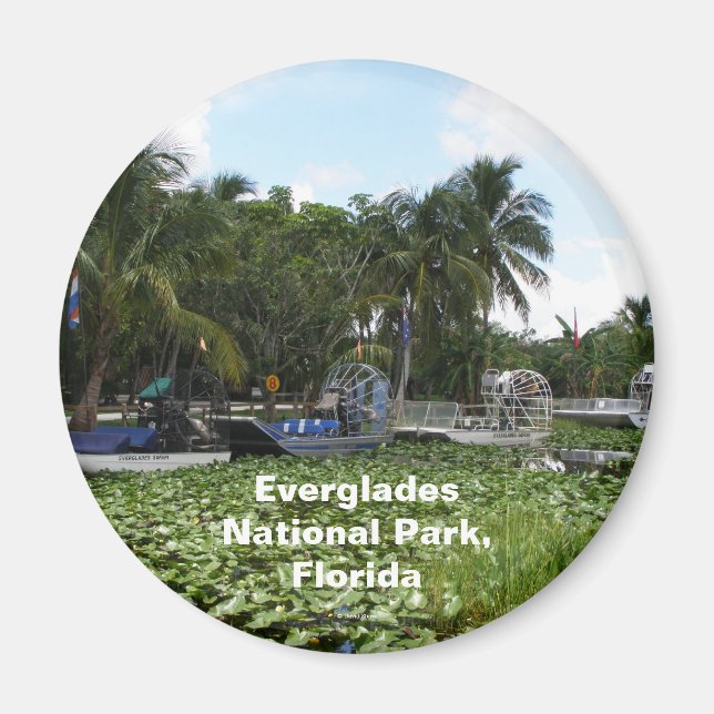 Íman Parque Nacional Everglades, Flórida (Frente)