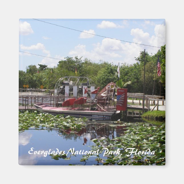 Íman Parque Nacional Everglades, Flórida (Frente)