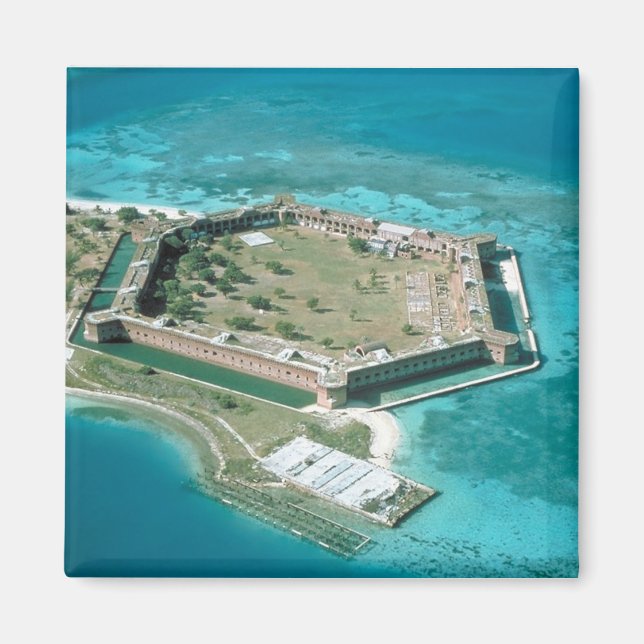 Íman Parque Nacional Fort Jefferson (Frente)