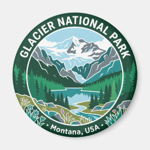 Íman Parque Nacional Glacier EUA