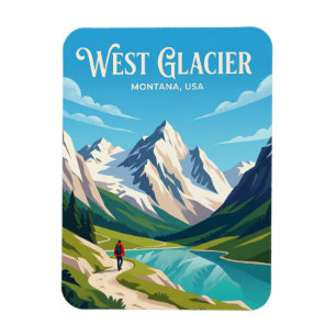 Íman Parque Nacional Glacier EUA