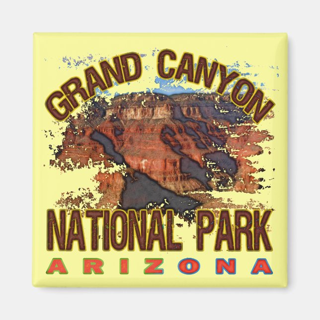 Íman Parque Nacional Grand Canyon (Frente)