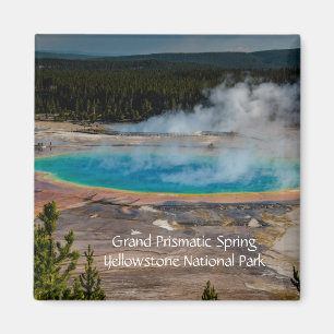 Íman Parque Nacional Grand Prismatic Primavera Yellowst