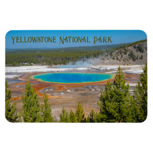 Íman Parque Nacional Grand Prismatic Primavera Yellowst