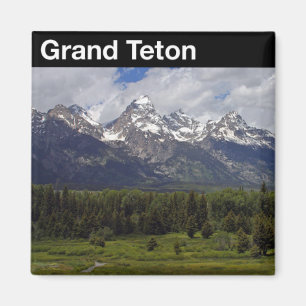 Íman Parque nacional grande de Teton