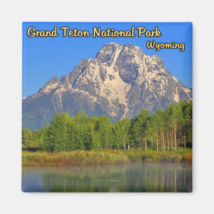 Íman Parque nacional grande Wyoming de Teton