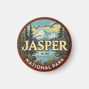 Íman Parque Nacional Jasper aventura nas Montanhas Roch