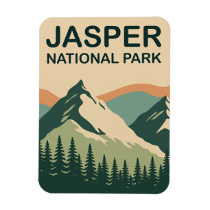 Íman Parque Nacional Jasper Canadá Arte Cênico da Natur