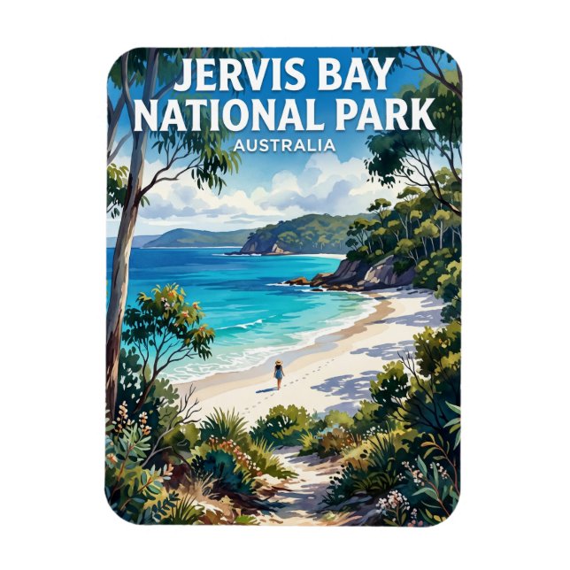 Íman Parque Nacional Jervis Bay Austrália (Vertical)