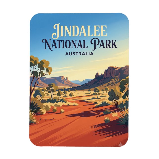 Íman Parque Nacional Jindalee Austrália (Vertical)