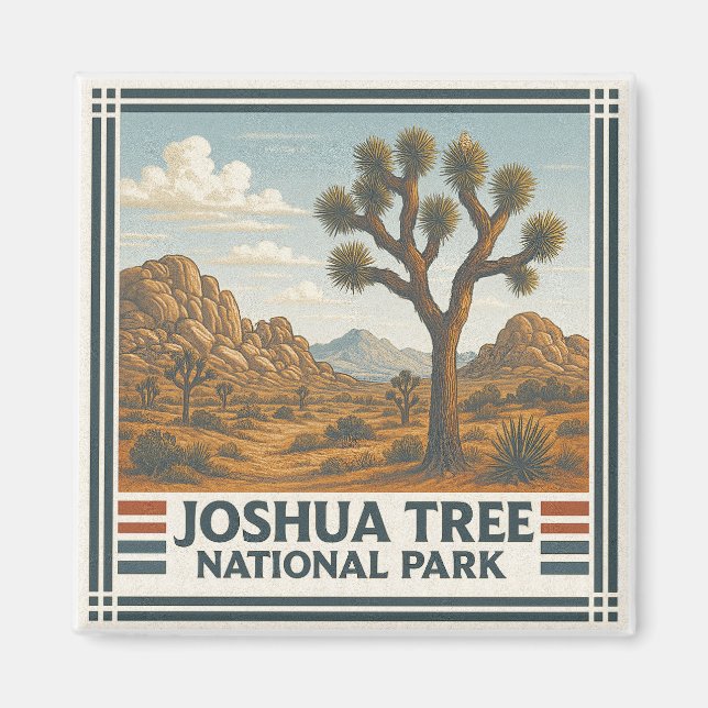 Íman Parque Nacional Joshua Tree (Frente)
