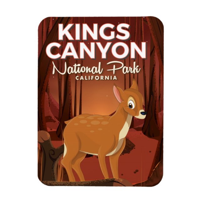 Íman Parque nacional Kings Canyon Califórnia (Vertical)