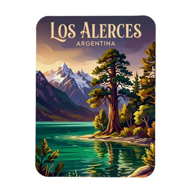 Íman Parque Nacional Los Alerces Argentina (Vertical)